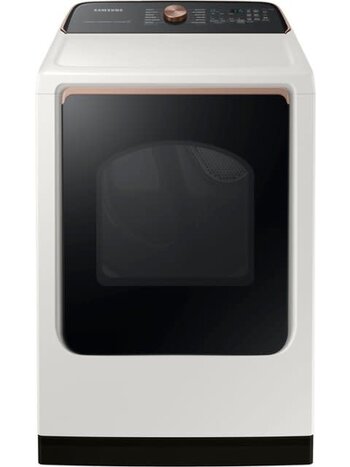 Samsung *DVE55A7300E 7.4-cu ft Vented Electric Dryer with Steam Cycle ( Ivory )