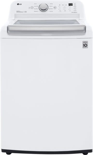 LG *LG  WT7150CW  5.0 cu. ft. Mega Capacity White Top Load Washer with TurboDrum Technology