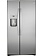 GE *GZS22IYNFS  21.8 Cu. Ft. Counter-Depth Fingerprint Resistant Side-By-Side Refrigerator - Stainless steel