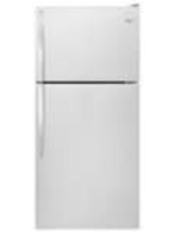 Whirlpool *WRT318FZDM 18.2 cu. ft. Top Freezer Refrigerator in Monochromatic Stainless Steel
