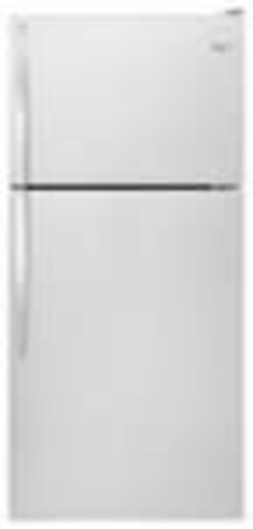 Whirlpool *WRT318FZDM 18.2 cu. ft. Top Freezer Refrigerator in Monochromatic Stainless Steel
