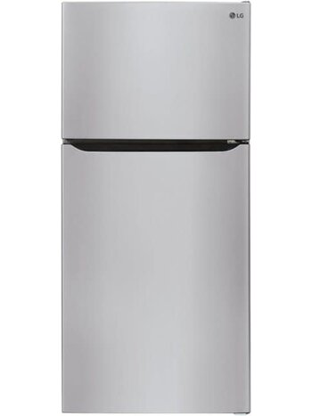 LG *LRTLS2403S  Garage Ready  Internal Water Filter 23.8-cu ft Top-Freezer Refrigerator (Stainless Steel) ENERGY STAR