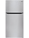 LG *LRTLS2403S  Garage Ready  Internal Water Filter 23.8-cu ft Top-Freezer Refrigerator (Stainless Steel) ENERGY STAR