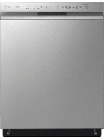 LG *LDFN4542S   QuadWash 48-Decibel Front Control 24-in Built-In Dishwasher (Printproof Stainless Steel) ENERGY STAR