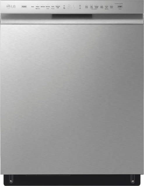 LG *LDFN4542S   QuadWash 48-Decibel Front Control 24-in Built-In Dishwasher (Printproof Stainless Steel) ENERGY STAR
