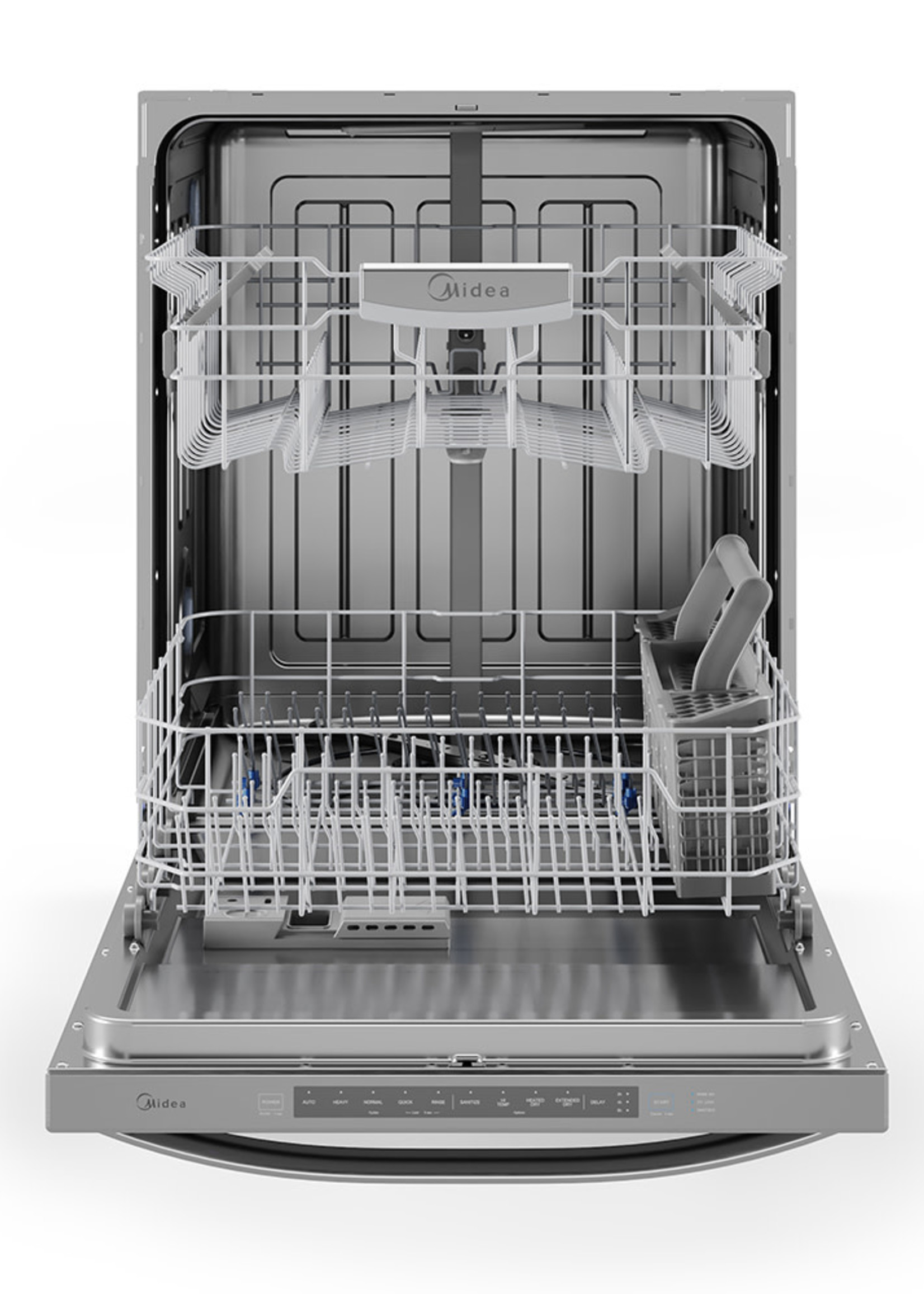 *Midea  MDT24H2AST  (NIB) 45-Decibel Top Control 24-in Built-In Dishwasher (Stainless Steel) ENERGY STAR