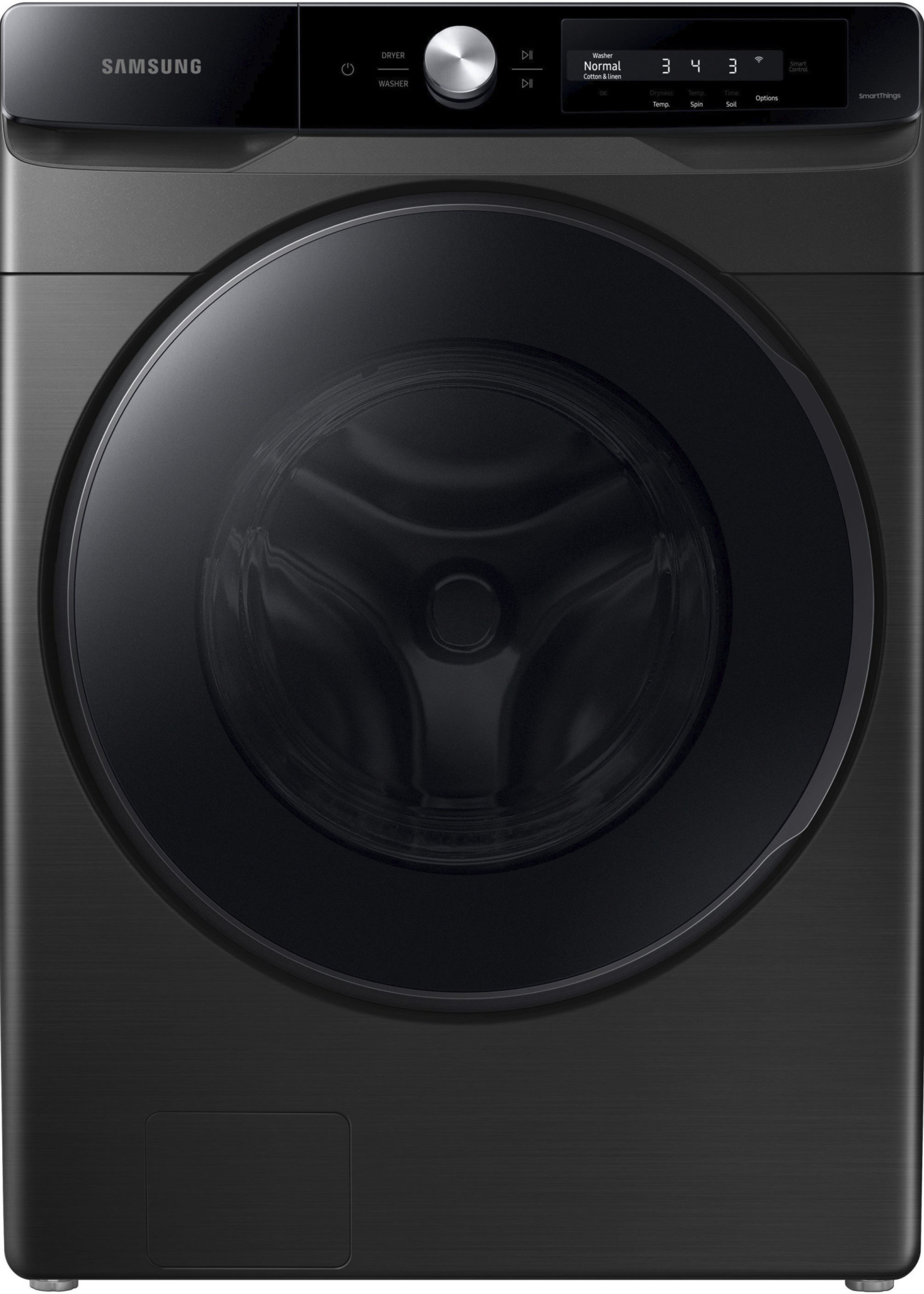 *Samsung   WF45A6400AV  4.5 cu. ft. Large Capacity Smart Dial Front Load Washer with Super Speed Wash - Brushed black