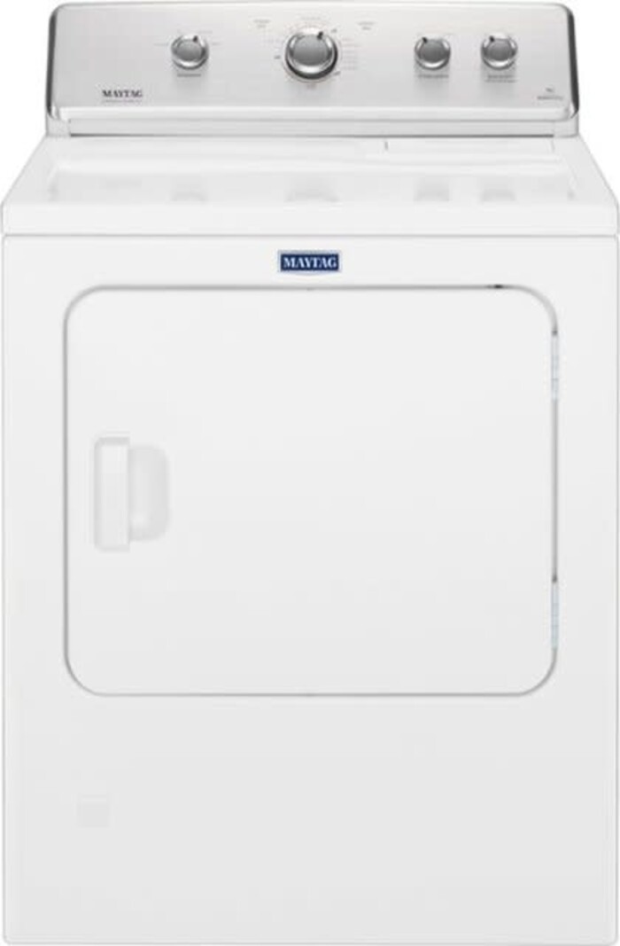 Maytag *MEDC465HW 7.0 cu. ft. 240-Volt White Electric Vented Dryer with Wrinkle Control