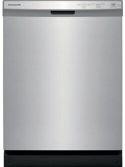 Frigidaire FFCD2418US  (NIB)  55-Decibel Front Control 24-in Built-In Dishwasher (Stainless Steel) ENERGY STAR