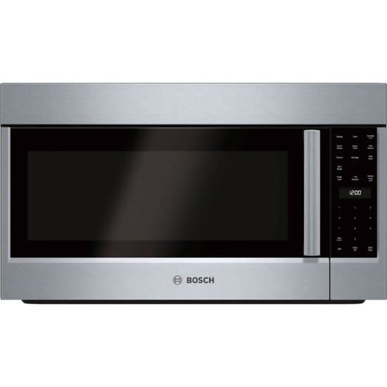 Bosch *HMV5053U  500 Series 2.1-cu ft 1100-Watt Over-the-Range Microwave with Sensor Cooking (Stainless Steel)