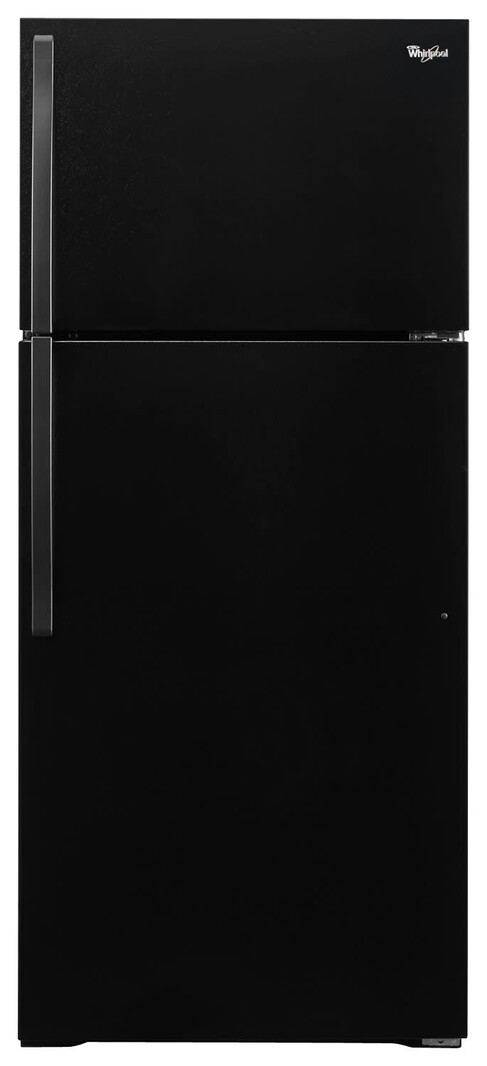 Whirlpool *Whirlpool WRT314TFDB  14.3 cu. ft. Top Freezer Refrigerator in Black