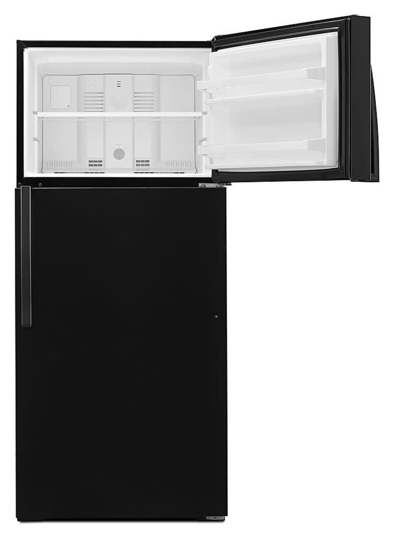 Whirlpool *Whirlpool WRT314TFDB  14.3 cu. ft. Top Freezer Refrigerator in Black