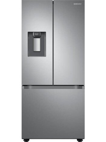 Samsung *RF22A4221SR 22-cu ft Smart French Door Refrigerator with Ice Maker (Fingerprint Resistant Stainless Steel) ENERGY STAR