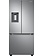 Samsung *RF22A4221SR 22-cu ft Smart French Door Refrigerator with Ice Maker (Fingerprint Resistant Stainless Steel) ENERGY STAR
