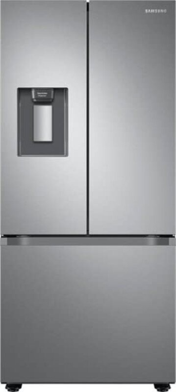 Samsung *RF22A4221SR 22-cu ft Smart French Door Refrigerator with Ice Maker (Fingerprint Resistant Stainless Steel) ENERGY STAR