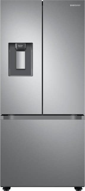 Samsung * Samsung  RF22A4221SR  22 cu. ft. Smart 3-Door French Door Refrigerator with External Water Dispenser - Stainless steel