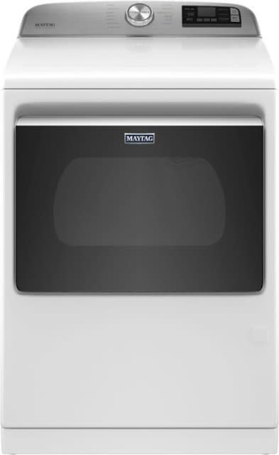 Maytag *Maytag  MGD7230HW  7.4-cu ft Smart Capable Vented Steam-Enhanced Energy Star Gas Dryer with Extra Power Button - White