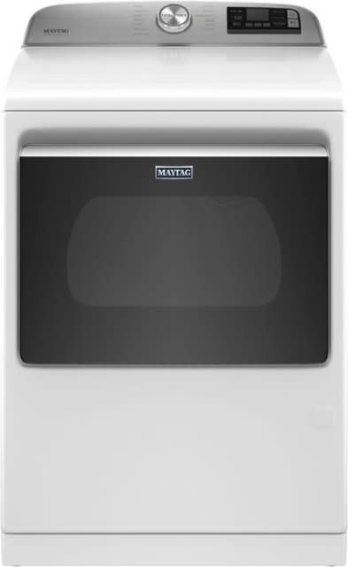 Maytag *MGD7230HW  7.4-cu ft Smart Capable Vented Steam-Enhanced Energy Star Gas Dryer with Extra Power Button - White