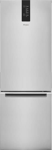 Whirlpool *Whirlpool  WRB533CZJZ  12.7 Cu. Ft. Bottom-Freezer Counter-Depth Refrigerator - Stainless steel