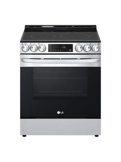 LG *LSEL6333F   6.3 cu ft Electric Slide In Range with Air Fry and Smart Wi-Fi Enabled - Stainless steel