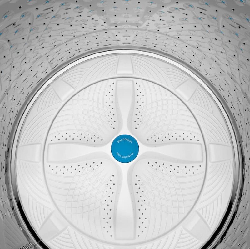 GE *PTW600BSRWS  Profile 5-cu ft High Efficiency Impeller Top-Load Washer (White)