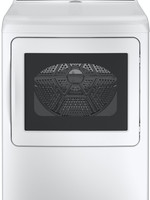 GE *GE PTD60EBSRWS Profile 7.4-cu ft Electric Dryer (White) ENERGY STAR