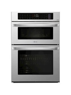 LG *LWC3063ST  30-in Self-Cleaning Convection Microwave Wall Oven Combo (Stainless Steel)