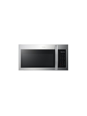Midea MMO19S3AST  (NIB) 1.9-cu ft 1000-Watt Over-the-Range Microwave with Sensor Cooking (Stainless Steel)