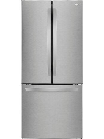 LG *LFCS22520S  21.8-cu ft French Door Refrigerator with Ice Maker (Stainless Steel)