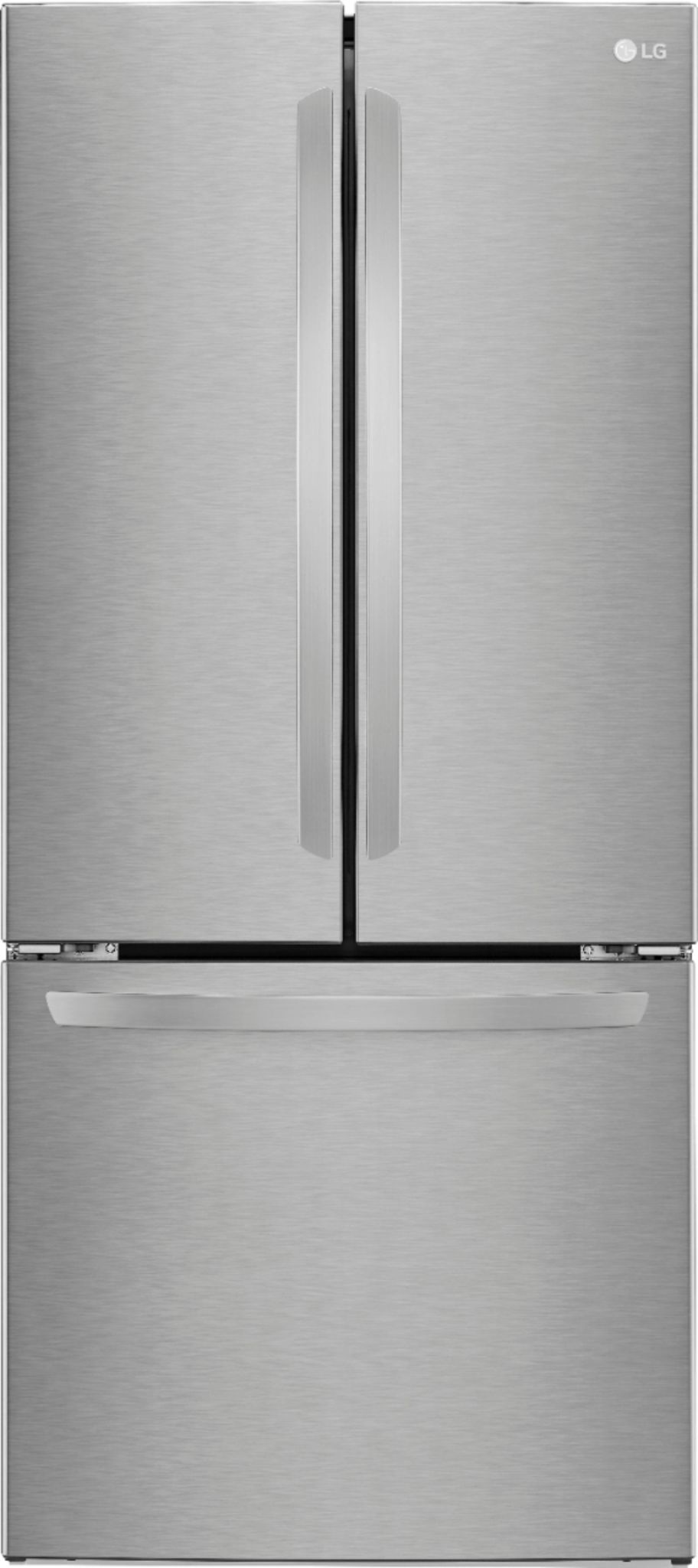 LG *LFCS22520S  21.8-cu ft French Door Refrigerator with Ice Maker (Stainless Steel)