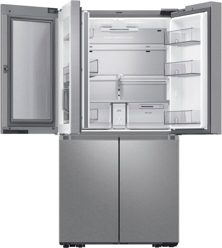 Samsung *Samsung  RF23A9671SR  23 cu. ft. Smart Counter Depth 4-Door Flex™ Refrigerator with Beverage Center and Dual Ice Maker in Stainless Steel