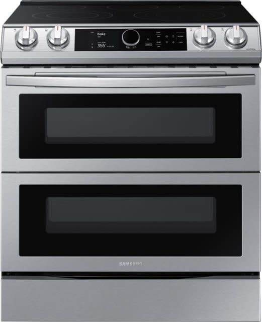 Samsung **Samsung  NE63T8751SS  (NIB) 6.3 cu. ft. Flex Duo Slide-In Electric Range with Smart Dial and Air Fry in Fingerprint Resistant Stainless Steel