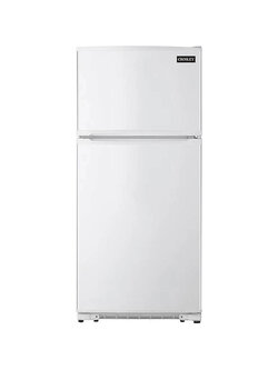 Crosley *Crosley CRD1812NW  18.2 Cu. Ft. White Top Mount Refrigerator
