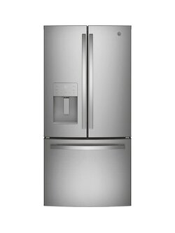 GE *GFE24JYKFS 23.6-cu ft French Door Refrigerator with Ice Maker (Stainless Steel) ENERGY STAR
