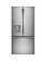 GE *GFE24JYKFS 23.6-cu ft French Door Refrigerator with Ice Maker (Stainless Steel) ENERGY STAR