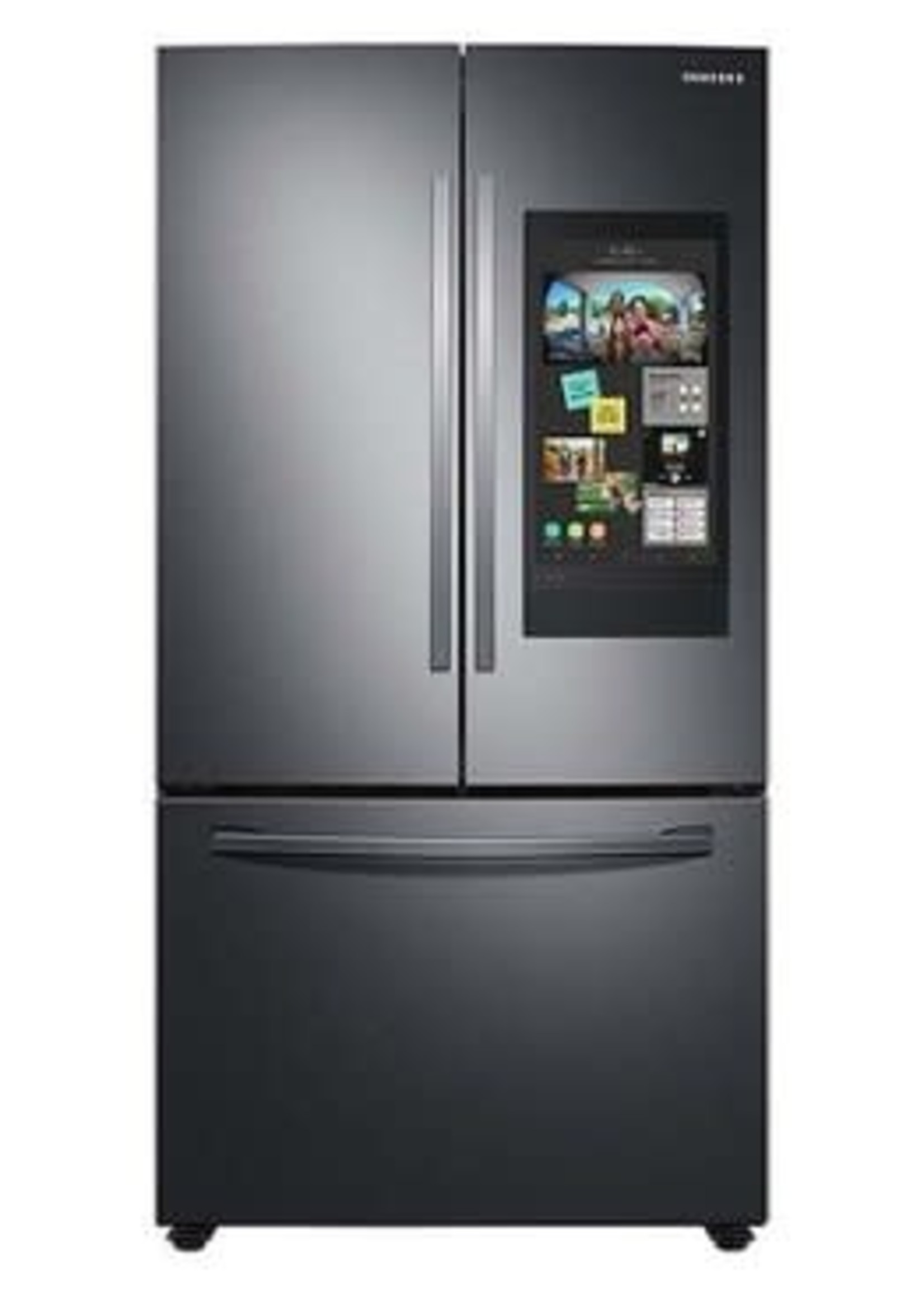 Samsung *Samsung RF28T5F01SG  28 cu. ft. 3-Door French Door Refrigerator with Family Hub - Black stainless steel