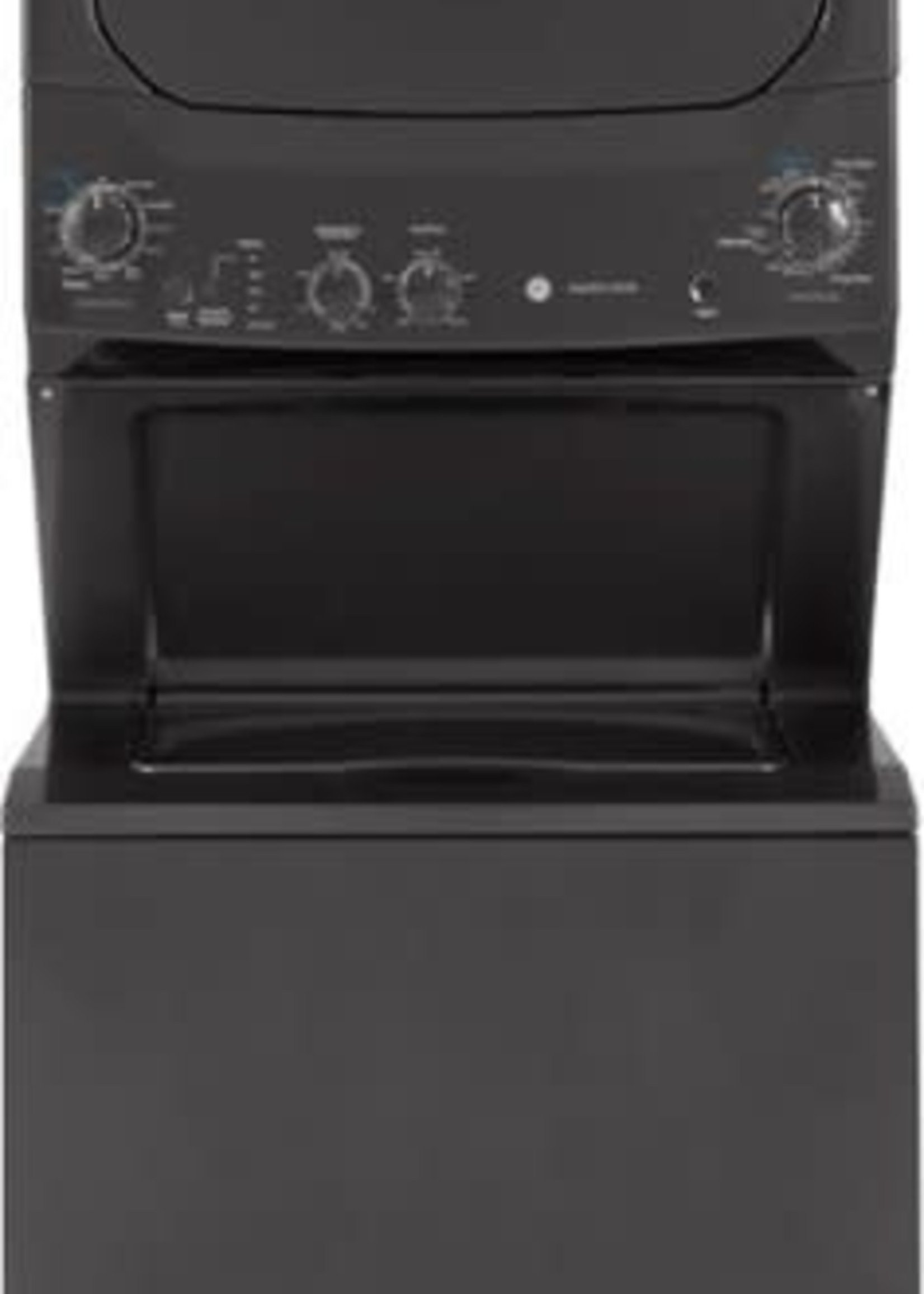 GE *GE  GUD27ESPMDG  3.8 Cu. Ft. Top Load Washer and 5.9 Cu. Ft. Electric Dryer Laundry Center - Diamond gray
