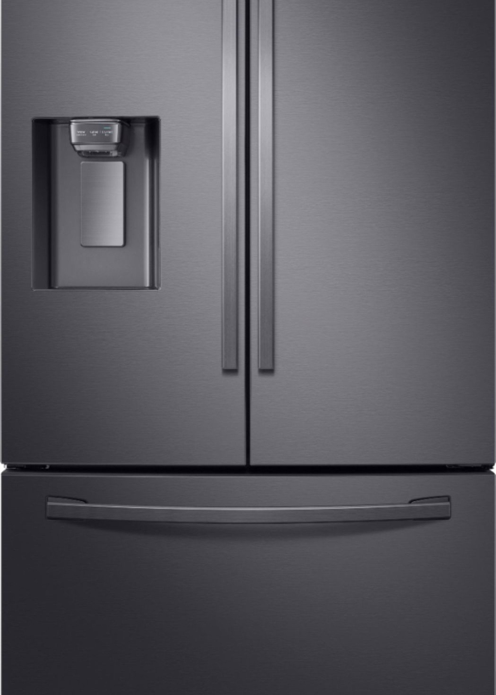 Samsung *Samsung  RF28R6201SG  28-cu ft French Door Refrigerator with Ice Maker (Fingerprint Resistant Black Stainless Steel) ENERGY STAR