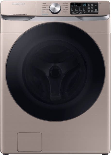 Samsung *Samsung  WF45B6300AC  4.5-cu ft High Efficiency Stackable Steam Cycle Front-Load Washer (Champagne) ENERGY STAR