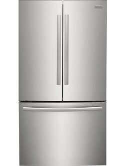 Frigidaire *GRFG2353AF 23.3-cu ft Counter-depth French Door Refrigerator with Ice Maker (Smudge-proof Stainless Steel) ENERGY STAR