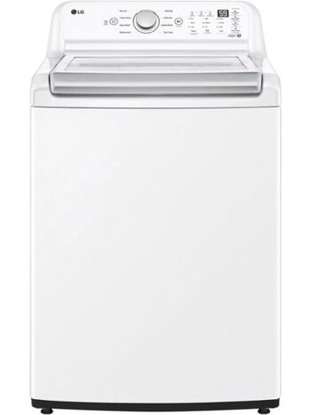 LG *WT7155CW  4.8-cu ft High Efficiency Agitator Top-Load Washer (White) ENERGY STAR
