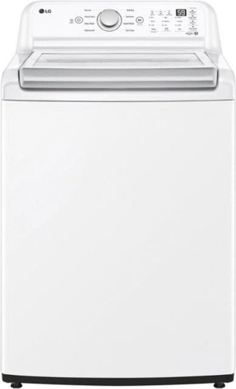 LG *LG WT7155CW  4.8-cu ft High Efficiency Agitator Top-Load Washer (White) ENERGY STAR