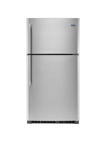 Maytag *MRT711SMFZ  21 cu. ft. Top Freezer Refrigerator in Fingerprint Resistant Stainless Steel
