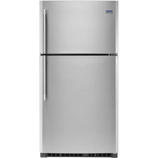Maytag *MRT711SMFZ  21 cu. ft. Top Freezer Refrigerator in Fingerprint Resistant Stainless Steel