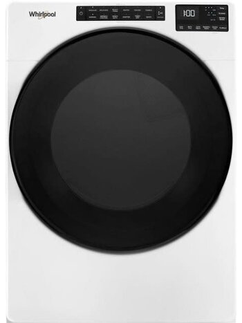 Whirlpool *WFW5605MW 4.5-cu ft High Efficiency Stackable Steam Cycle Front-Load Washer (White) ENERGY STAR