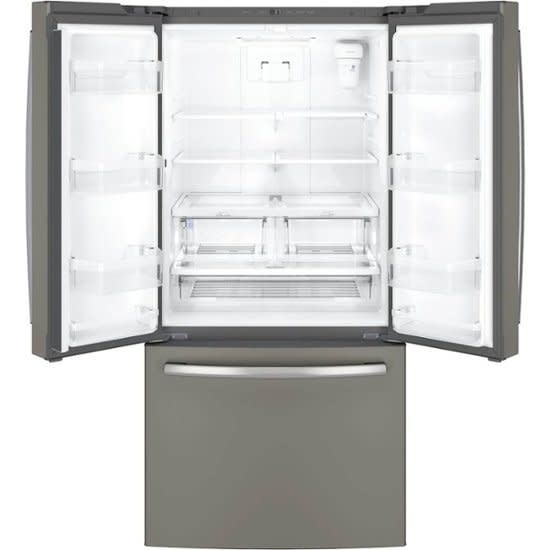 GE ft French Door Refrigerator with Ice Maker and Water dispenser