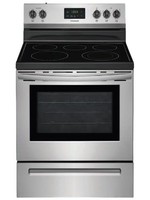 Frigidaire *Frigidaire FCRE3052AS  30 in. 5.3 cu. ft. Rear Control Electric Range in Stainless Steel