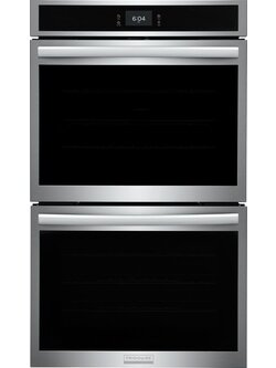 Frigidaire *GCWD3067AF   Gallery 30-in Self-cleaning Air Fry Air Sous Vide Single-fan European Element Double Electric Wall Oven (Smudge-proof Stainless Steel)