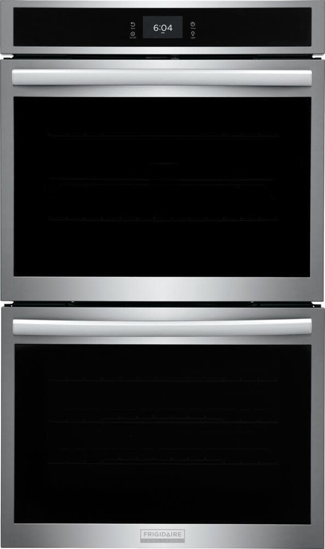Frigidaire *GCWD3067AF   Gallery 30-in Self-cleaning Air Fry Air Sous Vide Single-fan European Element Double Electric Wall Oven (Smudge-proof Stainless Steel)