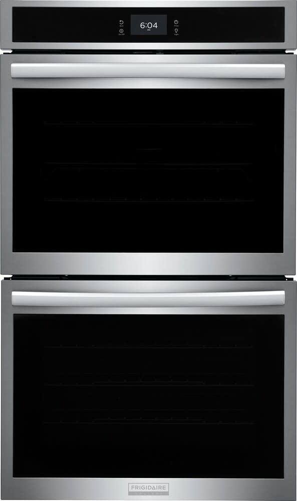 Frigidaire *GCWD3067AF   Gallery 30-in Self-cleaning Air Fry Air Sous Vide Single-fan European Element Double Electric Wall Oven (Smudge-proof Stainless Steel)